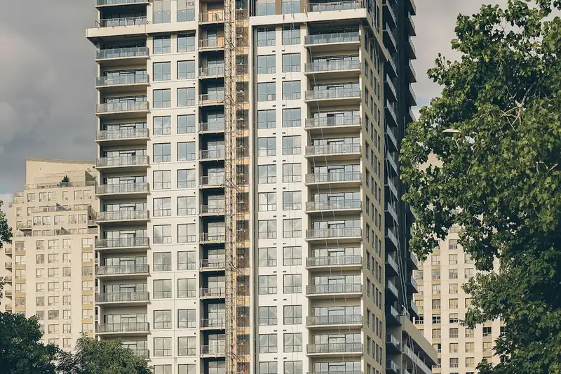 Residential apartment block in London